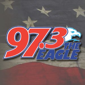 Logo of radio station WGH-FM 97.3 The Eagle