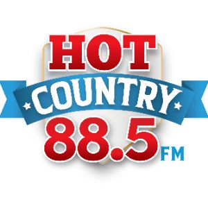Logotipo de la emisora ​​de radio CKDX HOT COUNTRY 88.5 FM