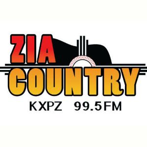 Logo of radio station KXPZ 99.5 Zia Country