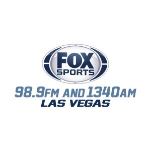 Logo de la station de radio KKGK Fox Sports 98.9 FM - 1340 AM