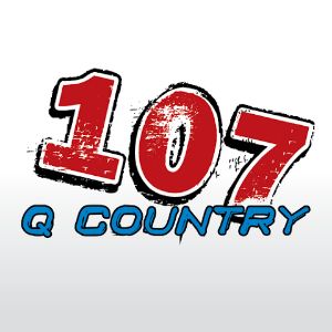 Logo of radio station WSAQ Q-Country 107