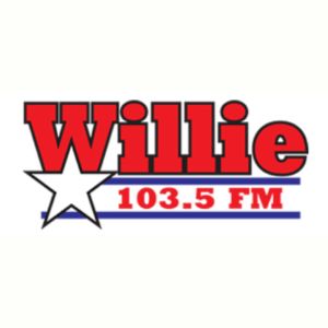 Logo of radio station WAWC Willie 103.5 FM