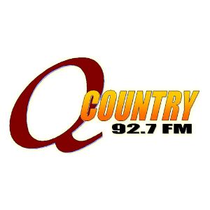 Logotipo de la emisora ​​de radio KSJQ Q Country 92.7 FM