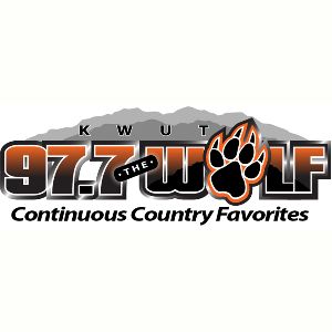 Logo de la station de radio KWUT 97.7 The Wulf