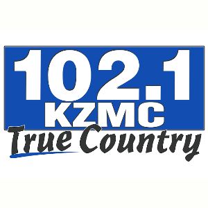Logo of radio station 102.1 KZMC