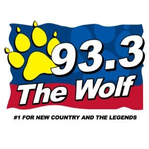 Logo of radio station WNHW 93.3 The Wolf