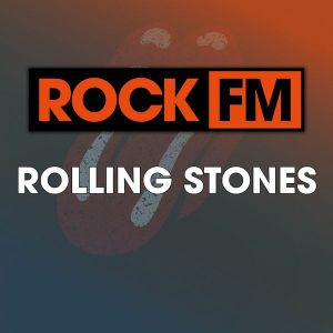 Logo de la station de radio ROCK FM - ROLLING STONES