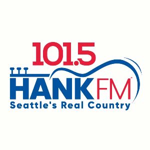 Logo of radio station KPLZ 101.5 HANK FM Seattle