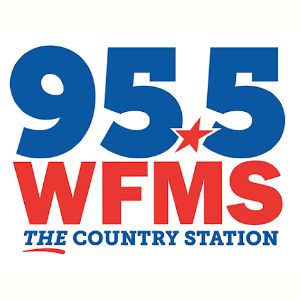 Logo of radio station 95.5 WFMS