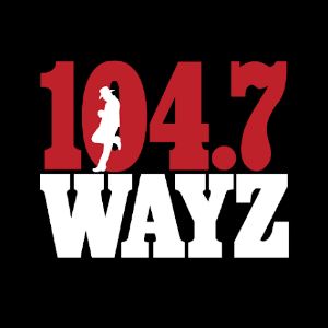 Logotipo de la emisora ​​de radio 104.7 WAYZ