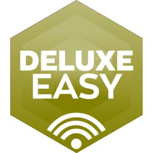 Logo of radio station DELUXE EASY