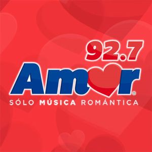 Logo of radio station Amor 92.7 FM