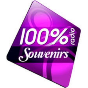 Logotipo de la emisora ​​de radio 100% Souvenirs