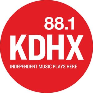 Logo of radio station KDHX 88.1 FM