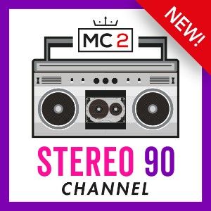 Logotipo de la emisora ​​de radio MC2 Stereo 90 Channel