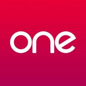 Logo of radio station ONE FM