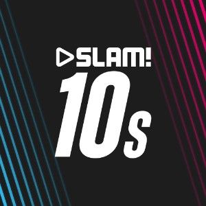Logo of radio station SLAM! 10s