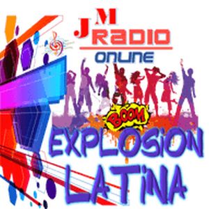Logo of radio station JM Radio Explosión Latina