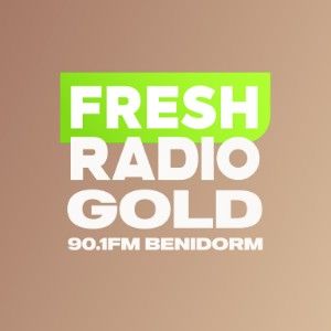 Logo of radio station Fresh Radio Gold