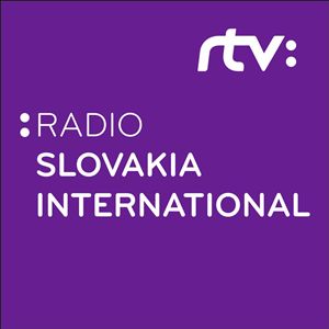 Logo of radio station RTVS Slovakia International