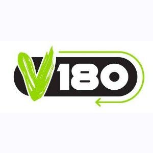 Logotipo de la emisora ​​de radio V180 Radio