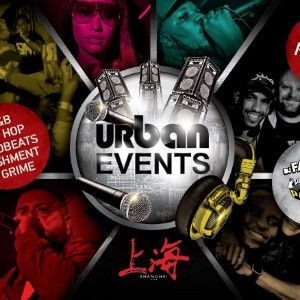 Logo of radio station Urban Events Radio