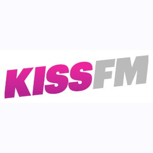 Logo of radio station KISS FM 99.1