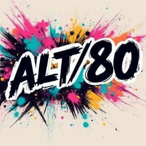 Logo of radio station ALT-80
