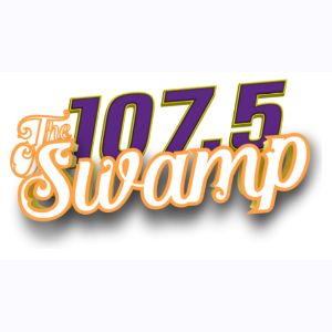Logo of radio station 107.5 The Swamp