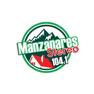 Logotipo de la emisora ​​de radio Manzanares Stereo FM