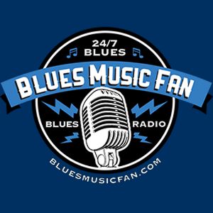 Logotipo de la emisora ​​de radio Blues Music Fan Radio