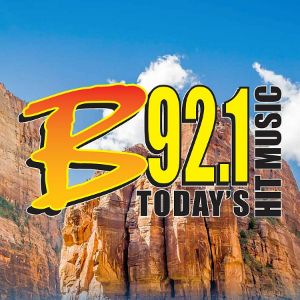 Logotipo de la emisora ​​de radio B-92.1 KXBN