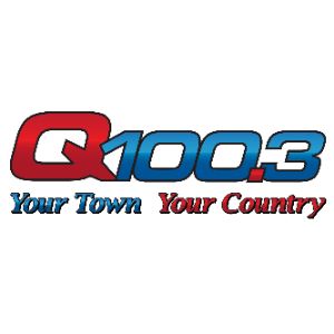 Logotipo de la emisora ​​de radio Q100.3 KRWQ-FM