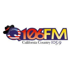 Logotipo de la emisora ​​de radio Q106 KQPM 105.9 FM