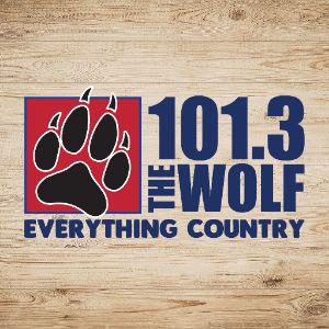 Logo de la station de radio WCPV 101.3 The Wolf