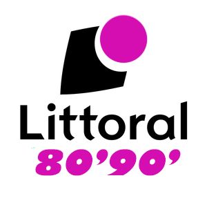 Logotipo de la emisora ​​de radio Littoral 80' 90'