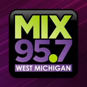 Logo of radio station MIX 95.7 WLHT
