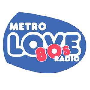 Logo of radio station Metro Love 80s Radio