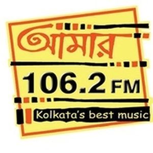 Logo of radio station 106.2 Amar FM Kolkata