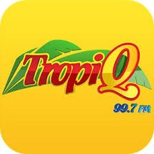 Logo of radio station TropiQ 99.7 FM