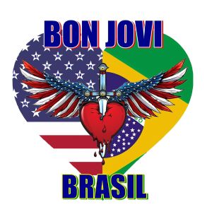 Logo de la station de radio Rádio Bon Jovi Brasil