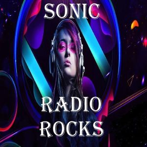 Logotipo de la emisora ​​de radio Sonic Radio Rocks