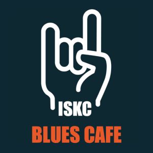 Logo of radio station ISKC Blues Cafe