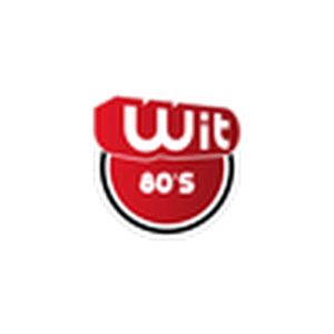 Logotipo de la emisora ​​de radio Wit FM 80s