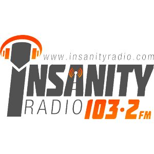 Logotipo de la emisora ​​de radio Insanity Radio