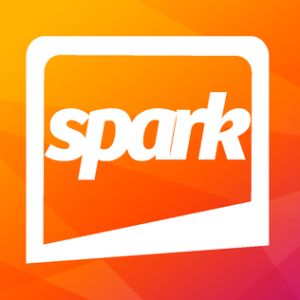 Logo of radio station Spark FM