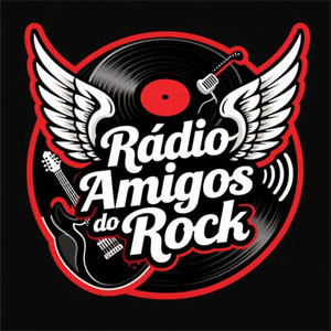 Logo of radio station Rádio Amigos do Rock