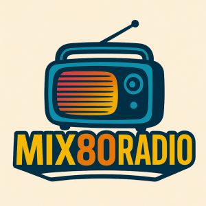 Logo of radio station Mix80Radio