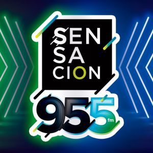 Logo of radio station Sensación FM 95.5