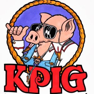 Logo of radio station KPIG-FM